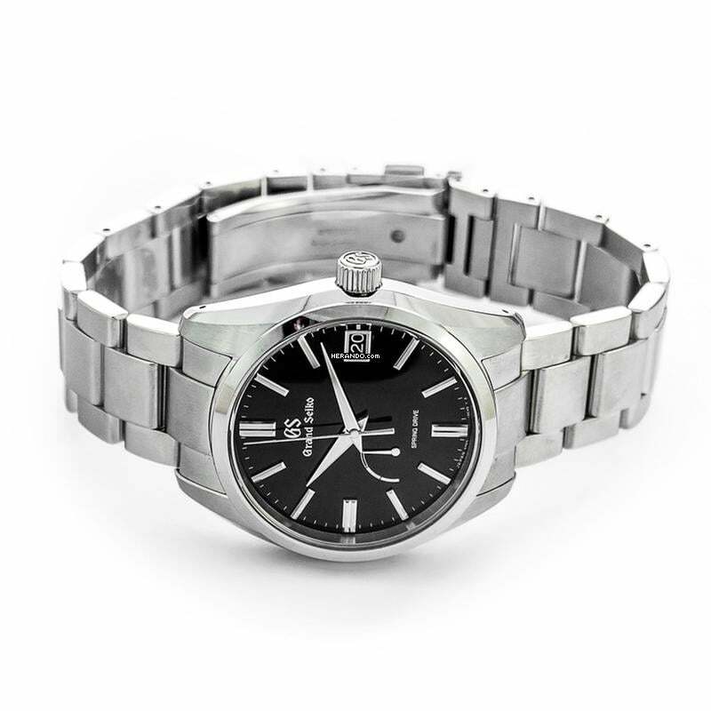 Thumbnail von Grand Seiko Heritage Collection SBGA467 - HERITAGE Spring-Drive Black Dial Stainless Steel Men's Watch </h1>