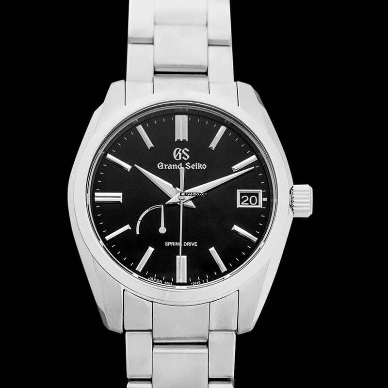 Thumbnail von Grand Seiko Heritage Collection SBGA467 - HERITAGE Spring-Drive Black Dial Stainless Steel Men's Watch </h1>