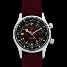 Thumbnail von Longines HydroConquest l33744402 - HydroConquest Automatic Red Dial Stainless Steel Ladies Watch </h1>