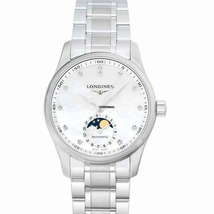  Longines Master Collection L24094876 - The Longines Master Collection Automatic Mother of pearl Dial Stainless Steel </h1> 