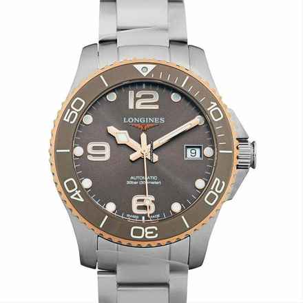  Longines HydroConquest L37803786 - HydroConquest Automatic Grey Dial Stainless Steel Men's Watch </h1> 