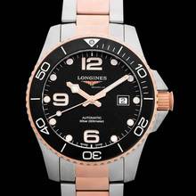 Thumbnail von Longines HydroConquest L37823587 - HydroConquest Automatic Black Dial Stainless Steel Men's Watch </h1>