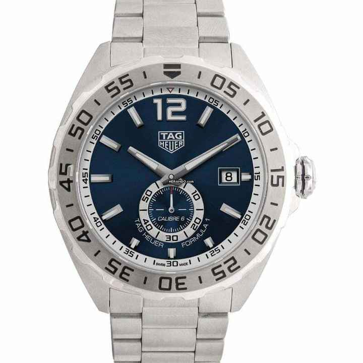  TAG Heuer Formula 1 Calibre 6 WAZ2014.BA0842 - Formula 1 Calibre 6 Automatic Blue Dial Men's Watch </h1> 