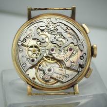 Thumbnail von Doxa Chronograph Vintage Gold 14K/585 Valjoux 22 </h1>