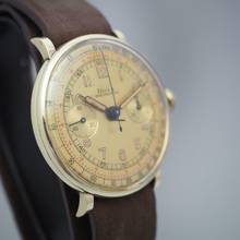 Thumbnail von Doxa Chronograph Vintage Gold 14K/585 Valjoux 22 </h1>