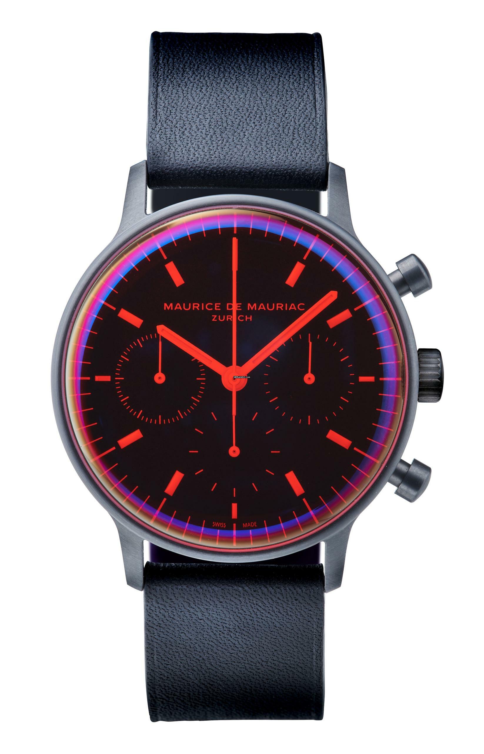 Maurice de Mauriac L3 SEES RED CHRONO LIMITED EDITION 100