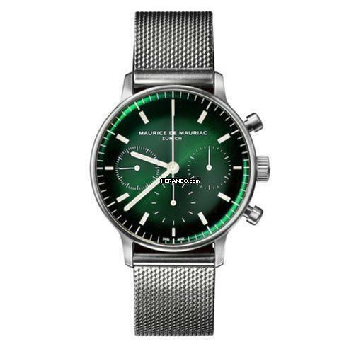 Maurice de Mauriac L3 SPHERIC SMARAGD GRÜN MILANESE