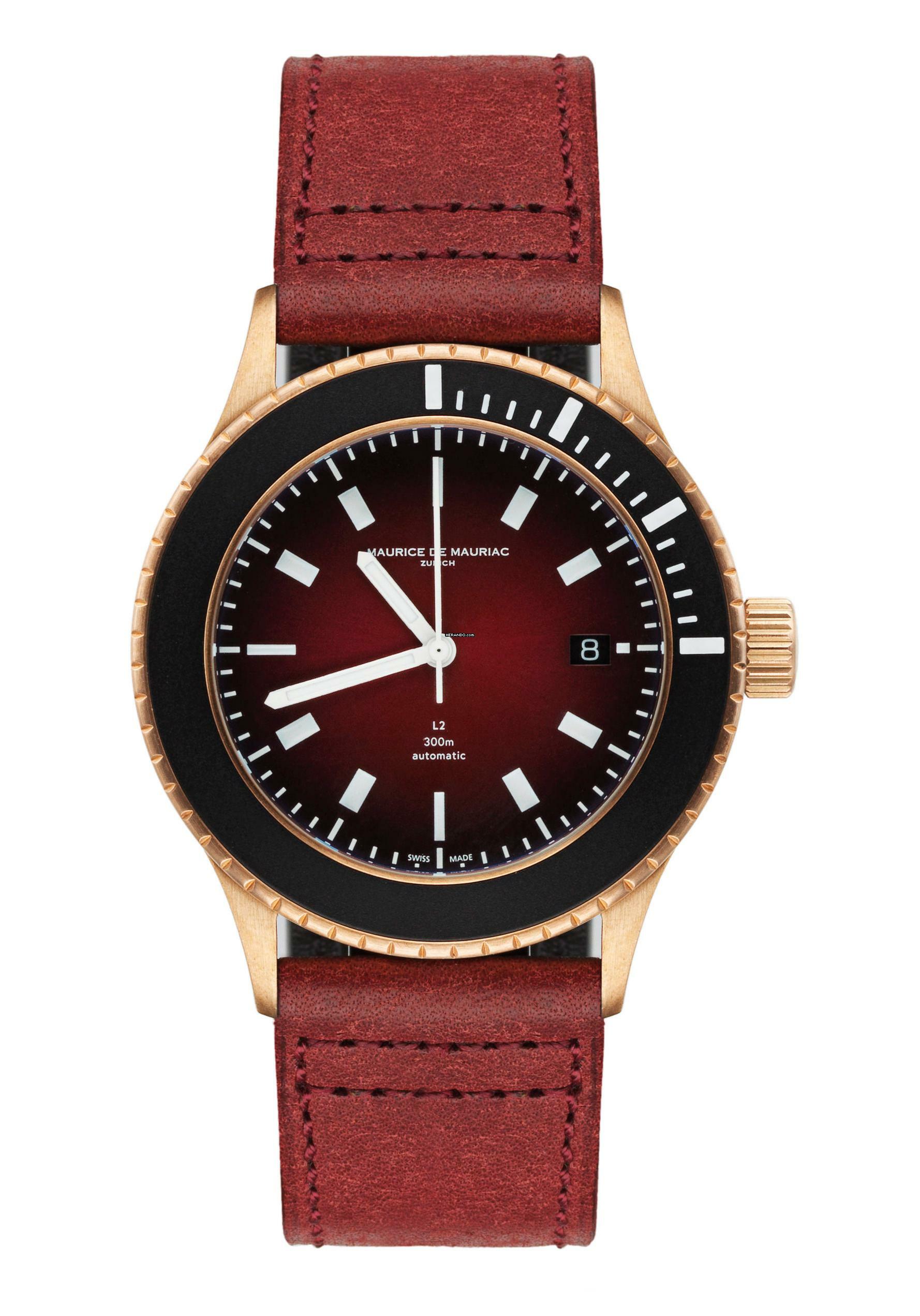 Maurice de Mauriac L2 Bronze Deep Red optional Deep green Deep blue Deep brown