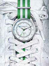 Thumbnail von Maurice de Mauriac AUTOMATIC CLASSIC “STAN SMITH SIGNATURE WATCH” green Red or Blue