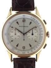 Thumbnail von Movado Gents manual wind Wristwatch Chronograph </h1>