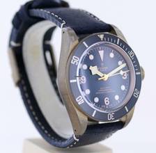 Thumbnail von Tudor Black Bay Bronze grey Dial Top LC100 Cool 2019 B+P Lederband </h1>