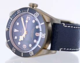 Thumbnail von Tudor Black Bay Bronze grey Dial Top LC100 Cool 2019 B+P Lederband </h1>