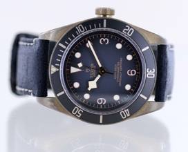Thumbnail von Tudor Black Bay Bronze grey Dial Top LC100 Cool 2019 B+P Lederband </h1>