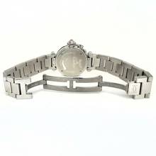 Thumbnail von Cartier Pasha Quartz 27mm Steel 0.73TCW DIAMOND Watch Pink Dial </h1>