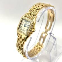 Thumbnail von Cartier Panthère 23mm 18K Yellow Gold ~0.4TCW DIAMOND Watch Anniversary Dial </h1>