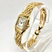 Thumbnail von Cartier Panthère 23mm 18K Yellow Gold ~0.4TCW DIAMOND Watch </h1>
