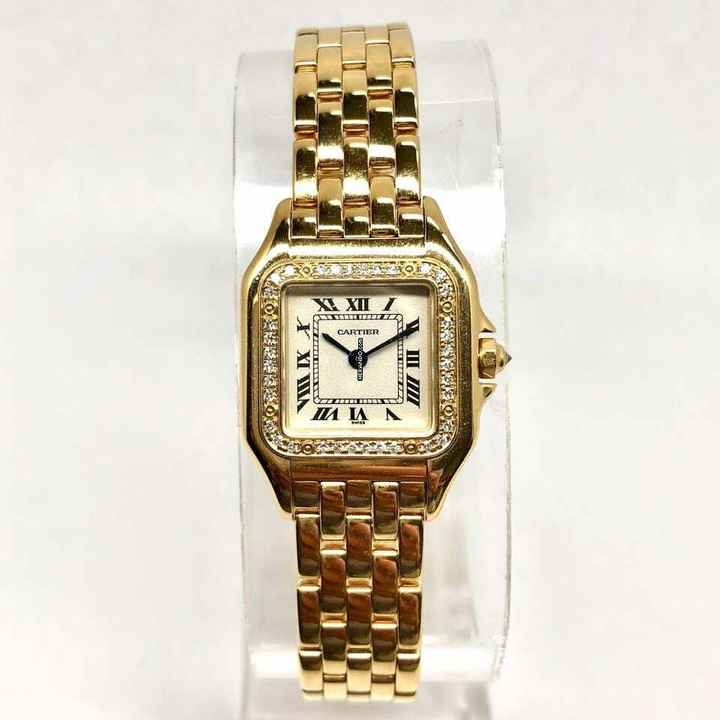  Cartier Panthère 23mm 18K Yellow Gold ~0.4TCW DIAMOND Watch </h1> 