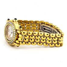 Thumbnail von Chopard Happy Sport Ref. 27/6149-23 18K Gelbgold Saphire Diamanten FC lose </h1>