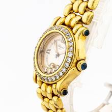 Thumbnail von Chopard Happy Sport Ref. 27/6149-23 18K Gelbgold Saphire Diamanten FC lose </h1>