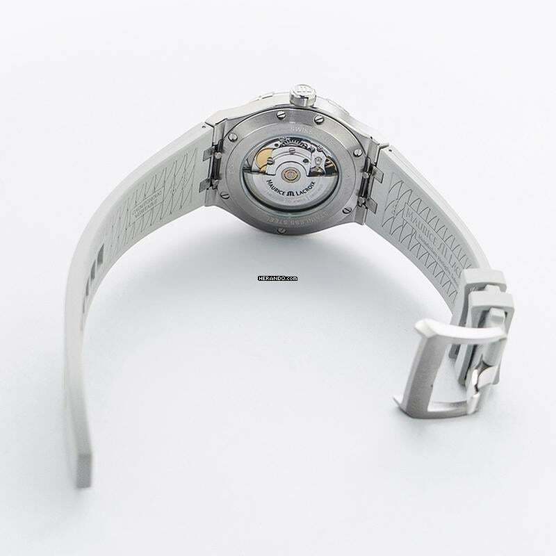 Thumbnail von Maurice Lacroix AIKON AI6008-SS000-130-2 - Aikon Automatic White Dial Stainless Steel Men's Watch </h1>