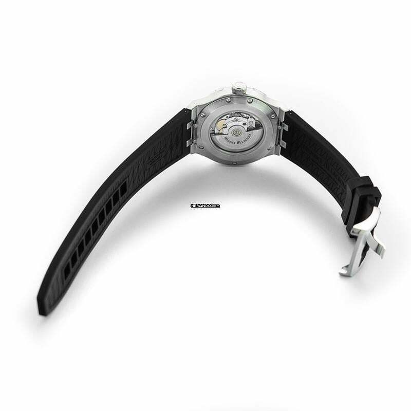 Thumbnail von Maurice Lacroix AIKON AI6008-SS000-330-2 - Aikon Automatic Black Dial Stainless Steel Men's Watch </h1>