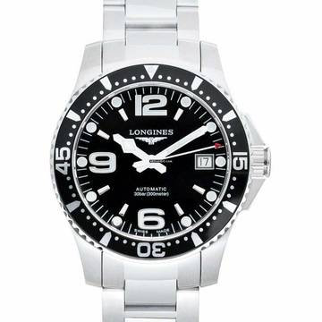  Longines HydroConquest L37414566 - HydroConquest Automatic Black Dial Men's Watch </h1> 