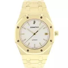 Thumbnail von Audemars Piguet Royal Oak Automatic 36MM Yellow Gold White Dial