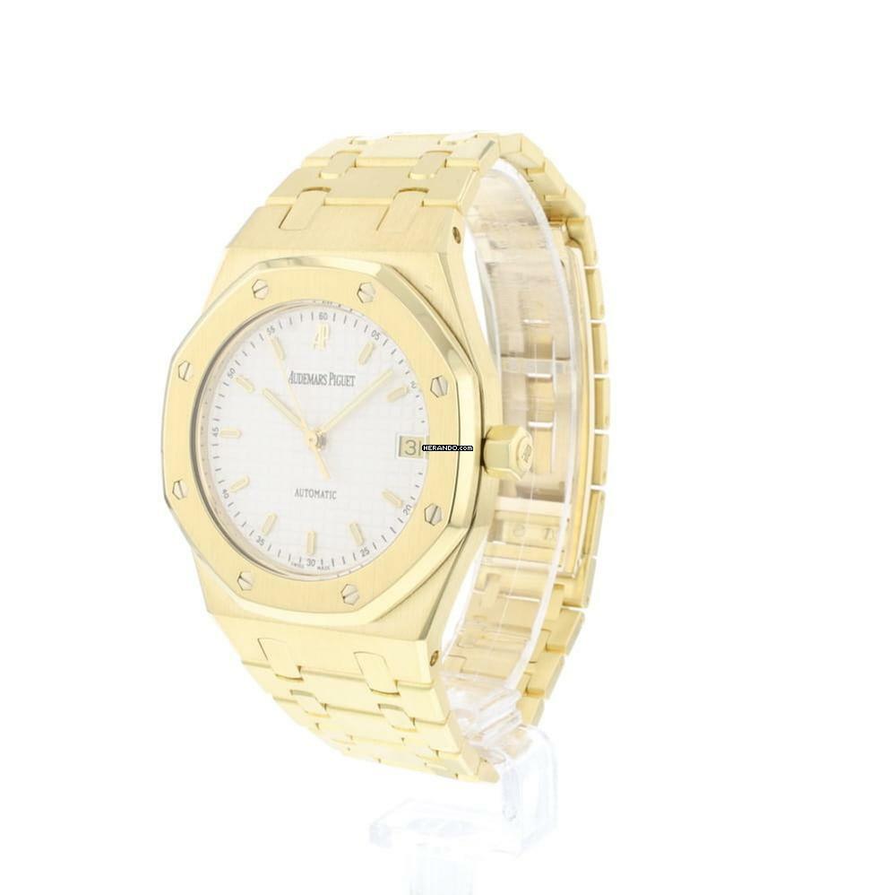 Thumbnail von Audemars Piguet Royal Oak Automatic 36MM Yellow Gold White Dial
