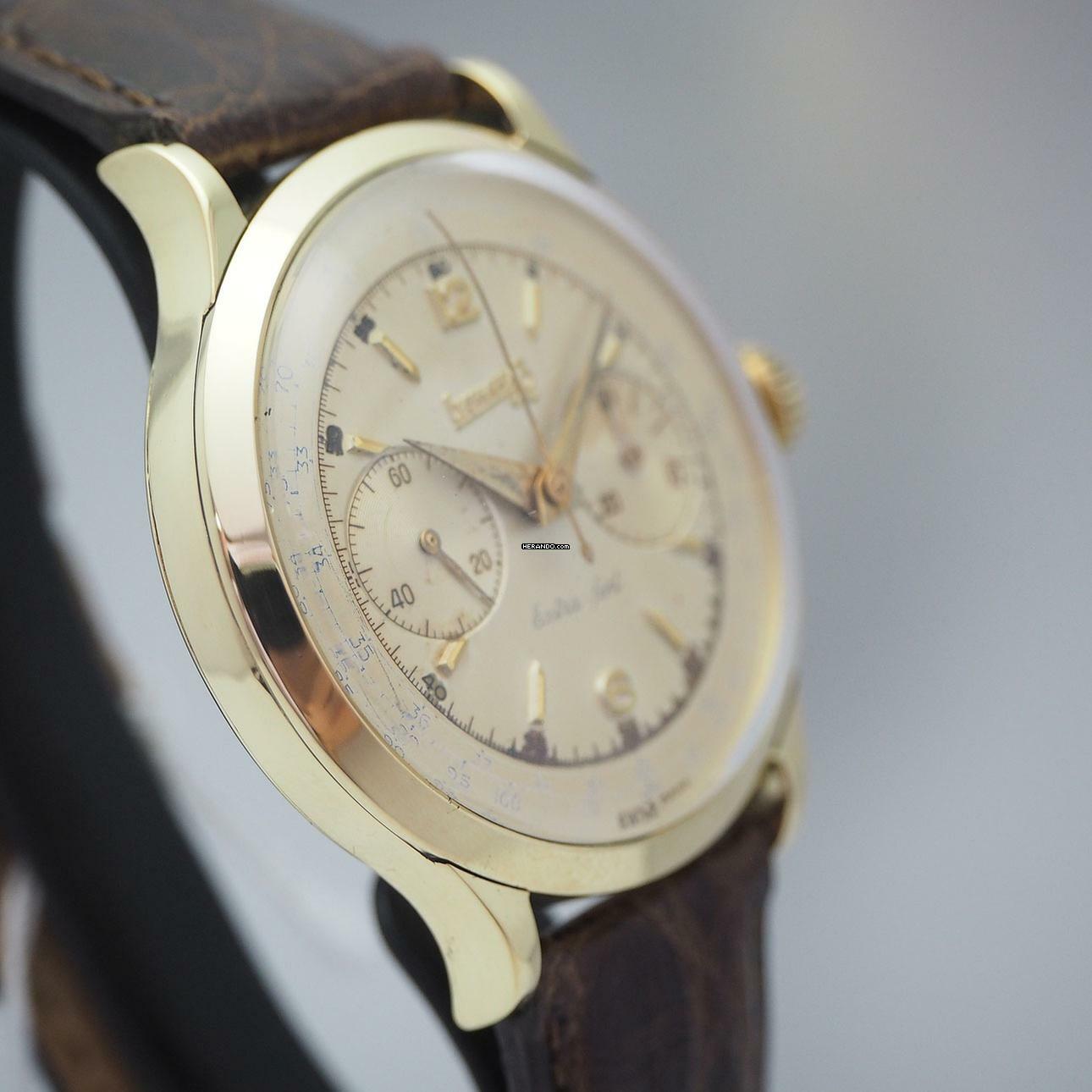 Thumbnail von Eberhard & Co. Extra-Fort Chronograph Vintage 18k/750 Gold </h1>