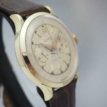Thumbnail von Eberhard & Co. Extra-Fort Chronograph Vintage 18k/750 Gold </h1>