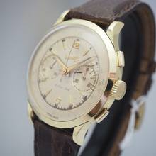 Thumbnail von Eberhard & Co. Extra-Fort Chronograph Vintage 18k/750 Gold </h1>