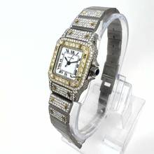 Thumbnail von Cartier Santos Galbée 24mm Automatic Watch 3.63TCW Diamonds </h1>