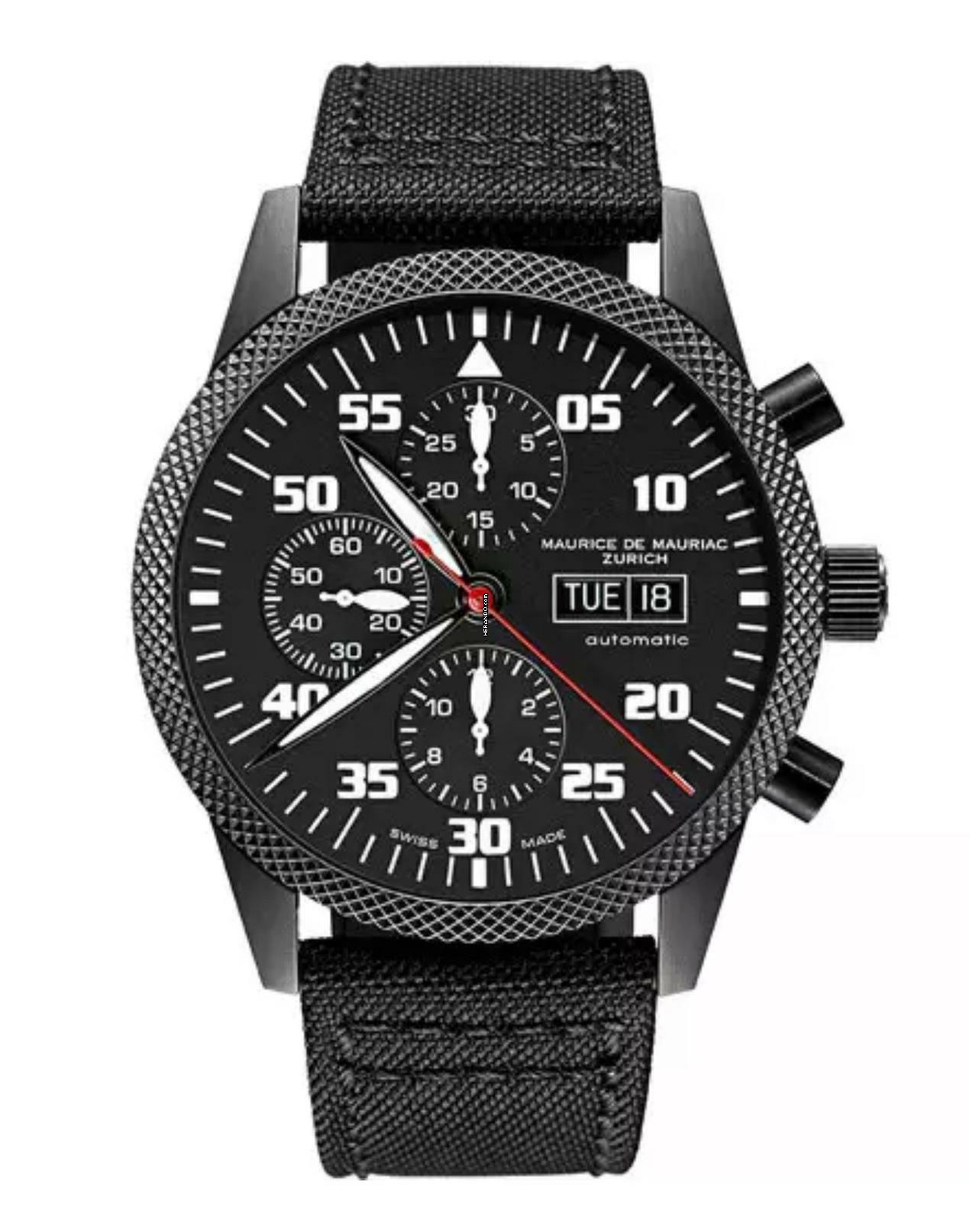 Maurice de Mauriac Chrono Modern PVD