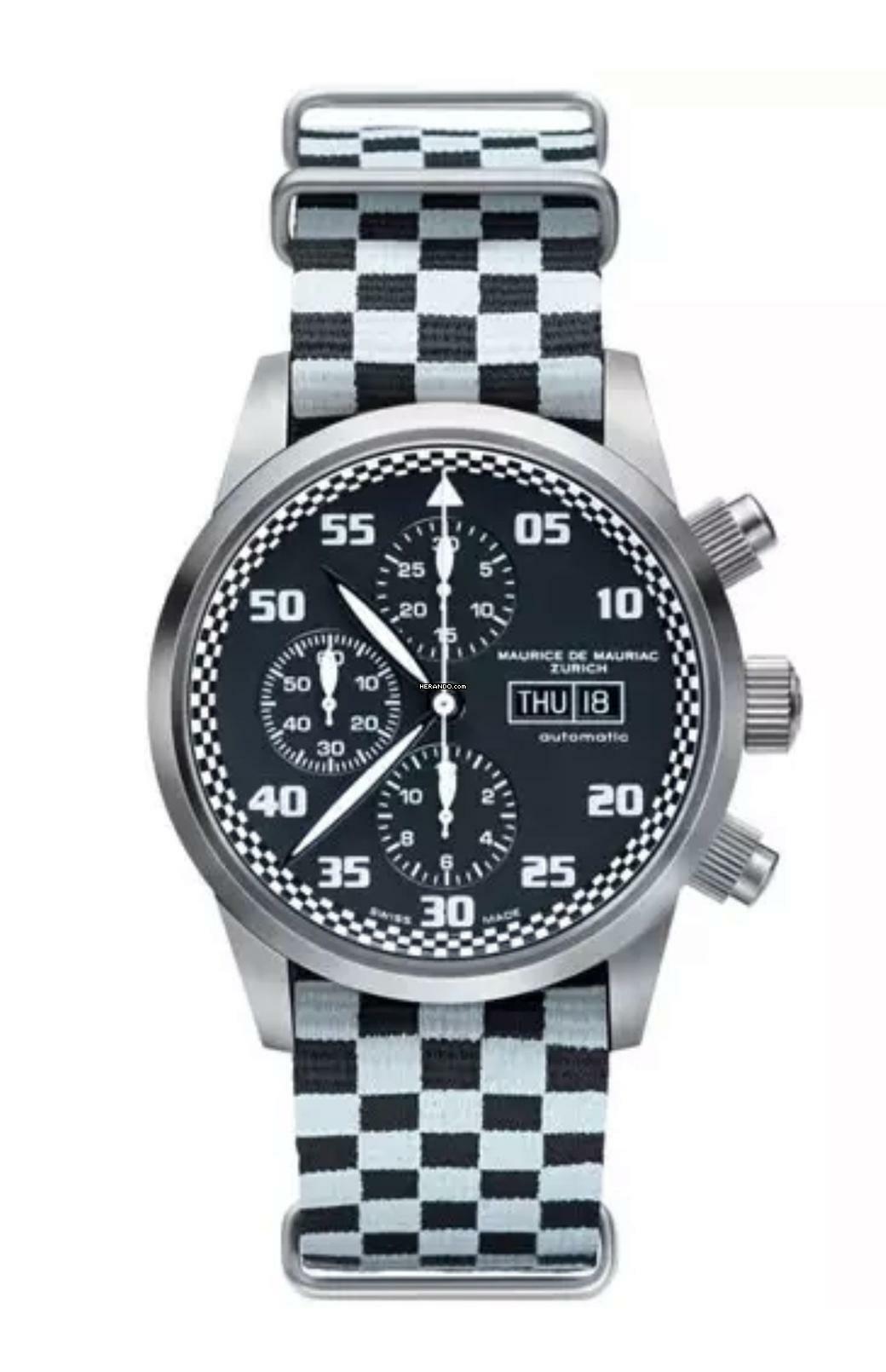 Maurice de Mauriac CHRONO MODERN “SILVERSTONE”