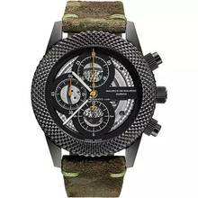  Maurice de Mauriac CHRONO MODERN DIVER SKELETON PVD 