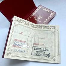 Thumbnail von Must de Cartier VERMEIL 24mm Quartz GP Argent 0.58TCW Diamond Watch </h1>