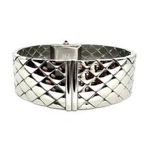 Thumbnail von Chanel MATELASSE Quartz 19mm Steel 3.03TCW Diamond Bracelet Watch </h1>