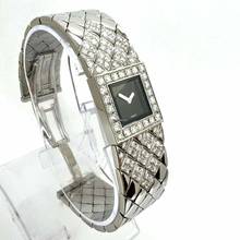 Thumbnail von Chanel MATELASSE Quartz 19mm Steel 3.03TCW Diamond Bracelet Watch </h1>