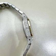 Thumbnail von Cartier Santos Galbée 24mm Automatic 2 Tone 1.9TCW Diamond Watch </h1>