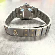 Thumbnail von Cartier Santos Galbée 24mm Automatic 2 Tone 1.9TCW Diamond Watch </h1>