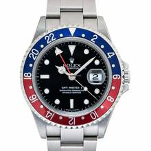 Thumbnail von Rolex GMT-Master II 16710 - GMT Master II Automatic Black Dial Stainless Steel Men's Watch </h1>
