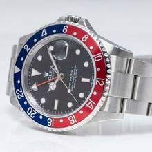 Thumbnail von Rolex GMT-Master II 16710 - GMT Master II Automatic Black Dial Stainless Steel Men's Watch </h1>