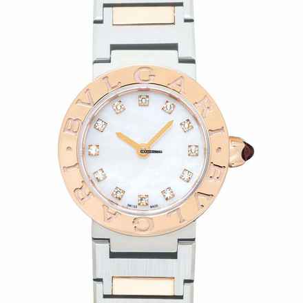  Bulgari Bulgari BBL23WSPG/12 - Bvlgari Bvlgari Quartz Mother of pearl Dial Stainless Steel Ladies Watch </h1> 