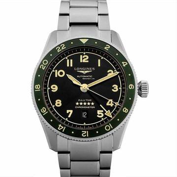  Longines Spirit L38124636 - Longines Spirit Automatic Grey Dial Stainless Steel Men's Watch </h1> 