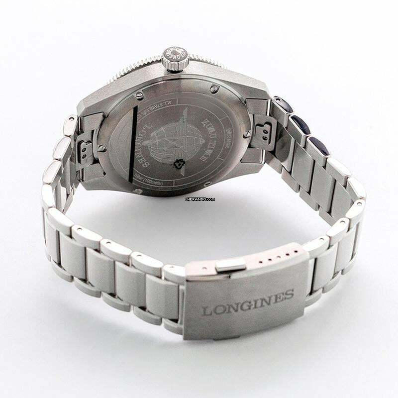 Thumbnail von Longines Spirit L38124636 - Longines Spirit Automatic Grey Dial Stainless Steel Men's Watch </h1>