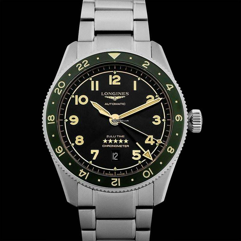 Thumbnail von Longines Spirit L38124636 - Longines Spirit Automatic Grey Dial Stainless Steel Men's Watch </h1>