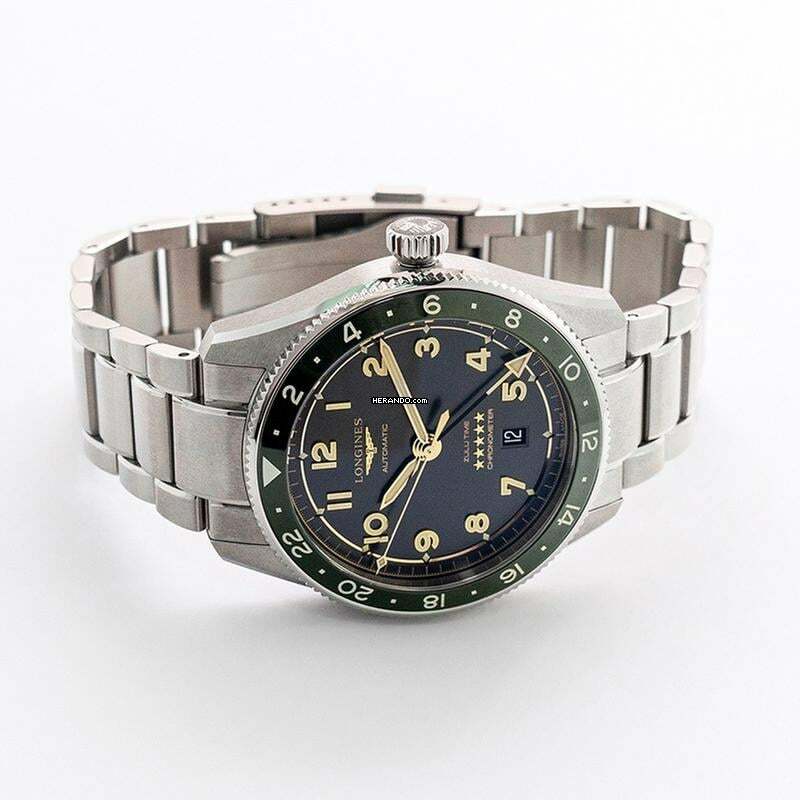 Thumbnail von Longines Spirit L38124636 - Longines Spirit Automatic Grey Dial Stainless Steel Men's Watch </h1>