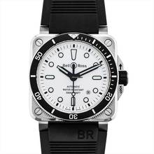Thumbnail von Bell & Ross BR 03-92 Steel BR0392-D-WH-ST/SRB - Instruments Automatic Silver Dial Stainless Steel Men's Watch </h1>