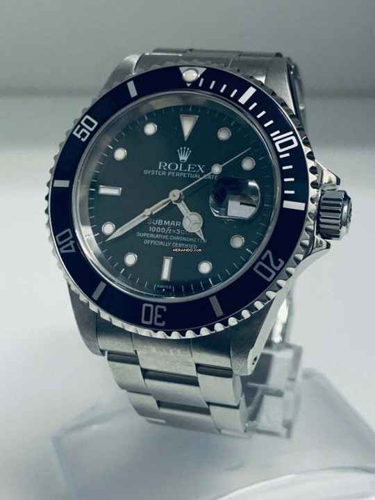  Rolex Submariner Date 16610 - 1999 - VINTAGE - Box & Papers 