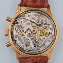Thumbnail von Breitling Premier 777 chronograph first series rose gold 18KT 1946’s </h1>